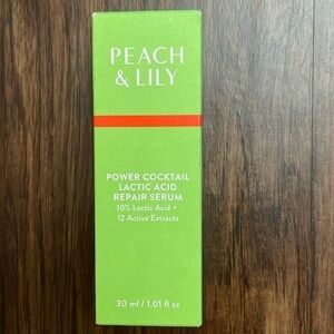 NEW Full size Peach & Lily Lactic Acid Repair Serum